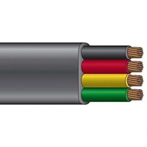 10mm 4C Flat Submersible Cable