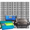 600Watts Solar System Full Kit With 12V 100AH Lithium Battery