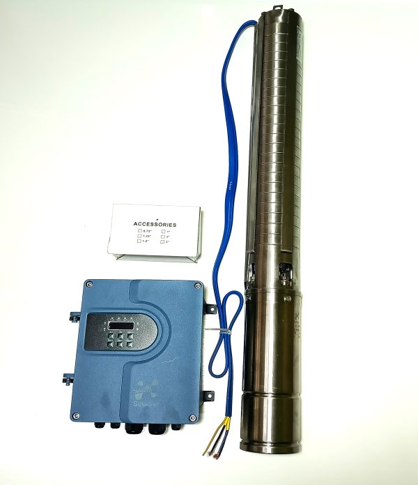 AC/DC Submersible Solar Pump 146 Meters