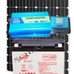 1000Watts Ritah Solar System Full Kit with 100AH Solar Battery