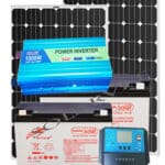 1000Watts Ritah Solar System Full Kit with 2pcs 100AH Solar Batteries