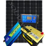 1000Watts Solar Spark System Full Kit with 100AH Solar Battery