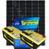 1000Watts 12V 100AH(2) Solar Spark System Full Kit