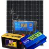 300Watts Solar MF System Full Kit with 100AH Solar Battery