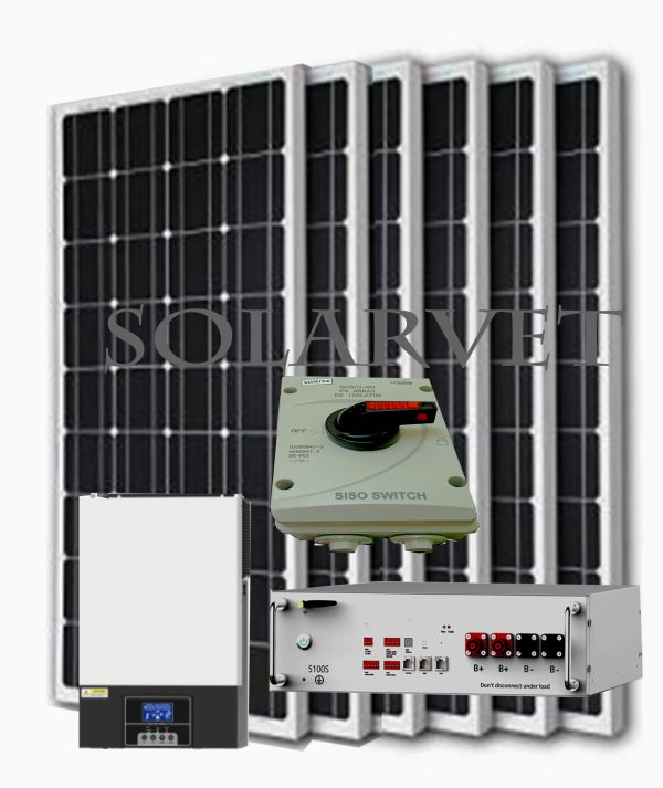 5.1KVA Solar System Home Kit