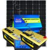 600Watts 12V 50AH(2) Solar Spark System Full Kit