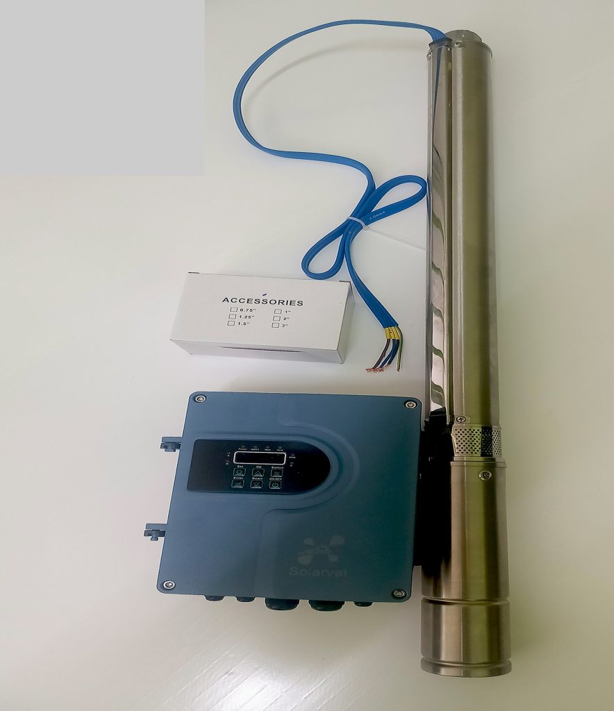 AC/DC Submersible Solar Pump 180 Meters - Solarvet: Best solar ...