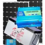 1000Watts Ritah Solar System Full Kit with 200AH Solar Battery