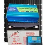 1500Watts Ritah Solar System Full Kit with 100AH Solar Battery