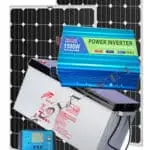 1500Watts Ritah Solar System Full Kit with 200AH Solar Battery