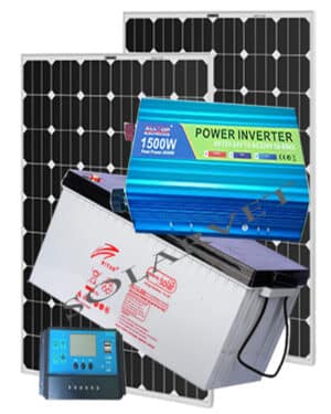 1500Watts Ritah Solar System Full Kit with 200AH Solar Battery