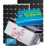2000Watts Ritah Solar System Full Kit with 200AH Solar Battery