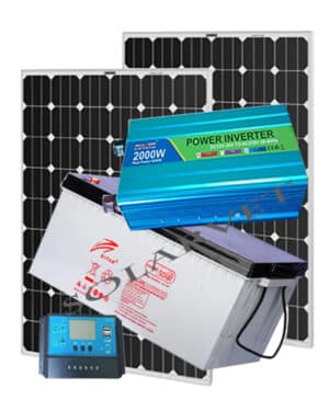 2000Watts Ritah Solar System Full Kit with 200AH Solar Battery