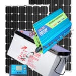 600Watts Ritah Solar System Full Kit with 200AH Solar Battery