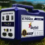Solar Electric Fence Energizer 10KV 26AH VRLA Battery