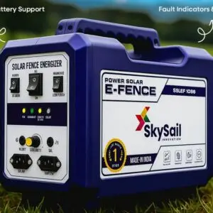 Solar Electric Fence Energizer 10KV 26AH VRLA Battery