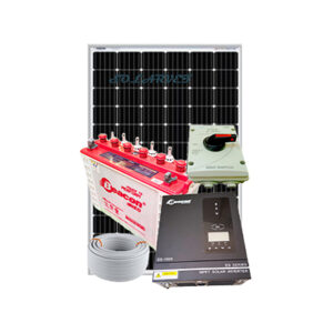 1000Watts Full Hybrid Solar Kit BCT 12V 100AH