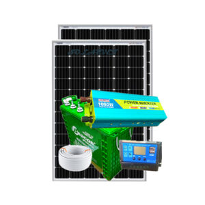 1000Watts Full Hybrid Solar Kit BCT 12V 200AH