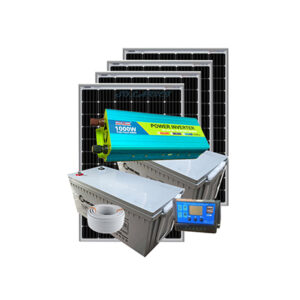 1000Watts Full Solar Kit 2BCG 12V 200AH.