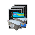 1500Watts Full Solar Kit 2BCG 12V 200AH.