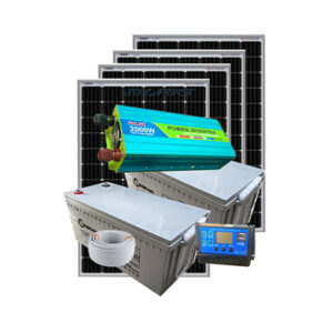 2000Watts Full Solar Kit 2BCG 12V 200AH.