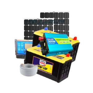 300Watts Full Solar 2MF10 12V 75AH