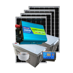 300Watts Full Solar Kit 2BCG 12V 200AH.