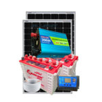 300Watts Full Solar Kit 2BCT 12V 100AH