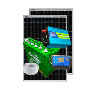 300Watts Full Solar Kit BCT 12V 200AH