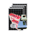 3200Watts Full Hybrid Solar Kit 2BCT 12V 100AH.
