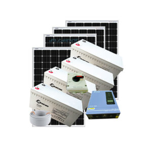 3200Watts Full Hybrid Solar Kit 4BCG 12V 200AH.