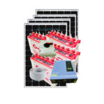 3200Watts Full Hybrid Solar Kit 4BCT 12V 100AH.