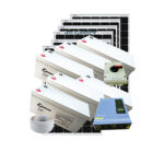 3200Watts Full Hybrid Solar Kit 6BCG 12V 200AH.